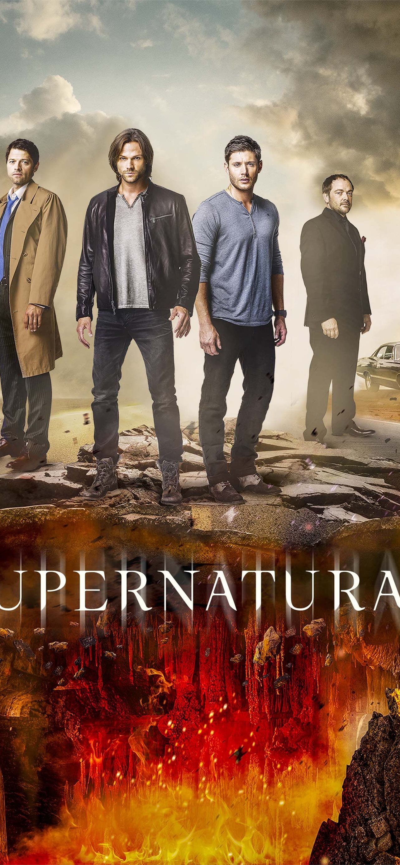 Supernatural Season 13 Cave iPhone wallpaper 