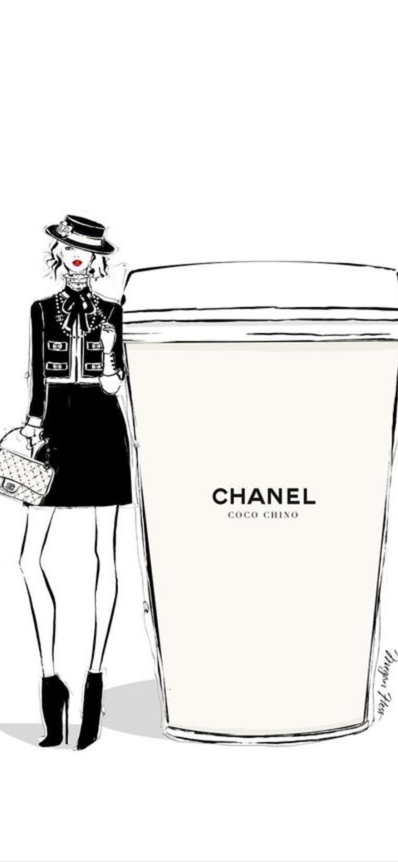 Chanel Logo Wallpaper 11584 - Baltana