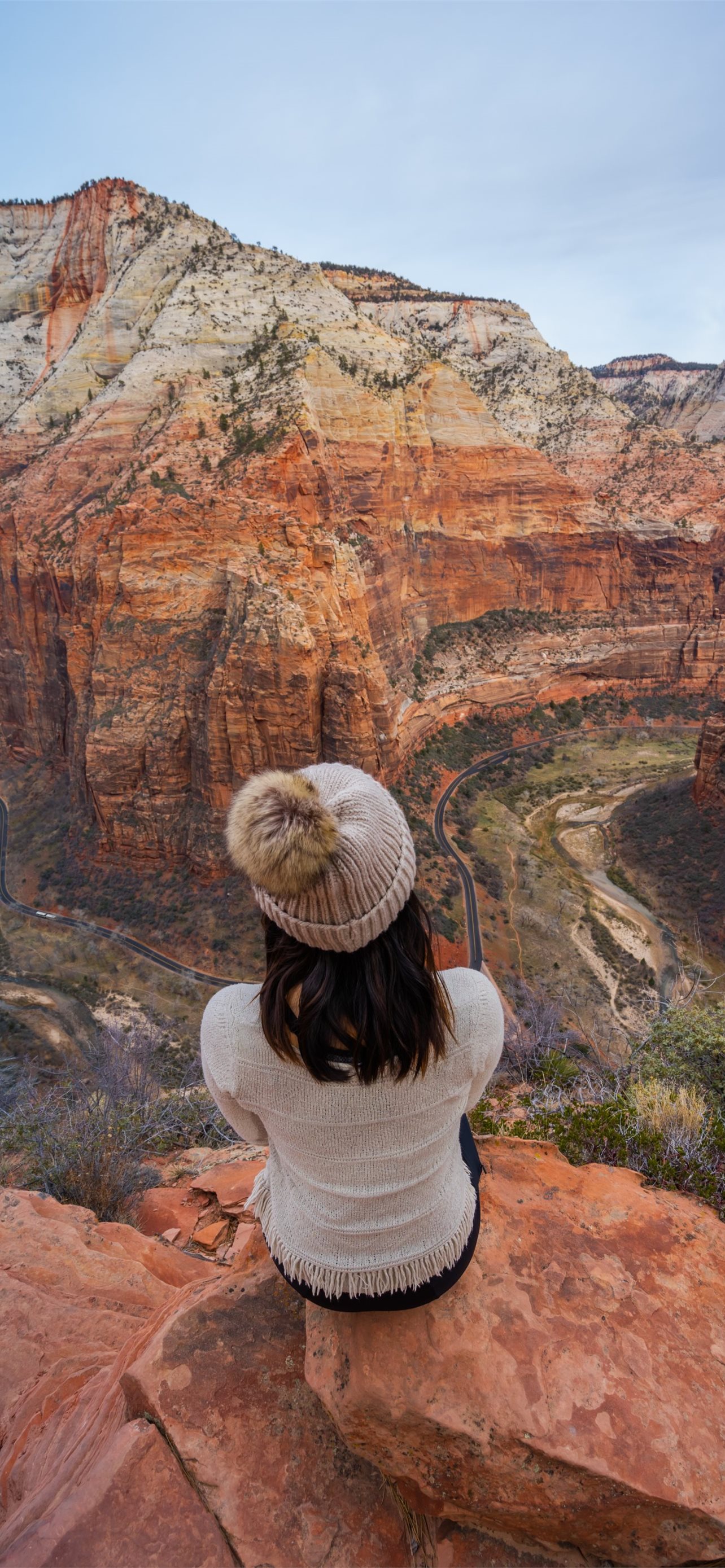 2 Amazing Winter Day Hikes in Zion National Park W… iPhone Wallpapers