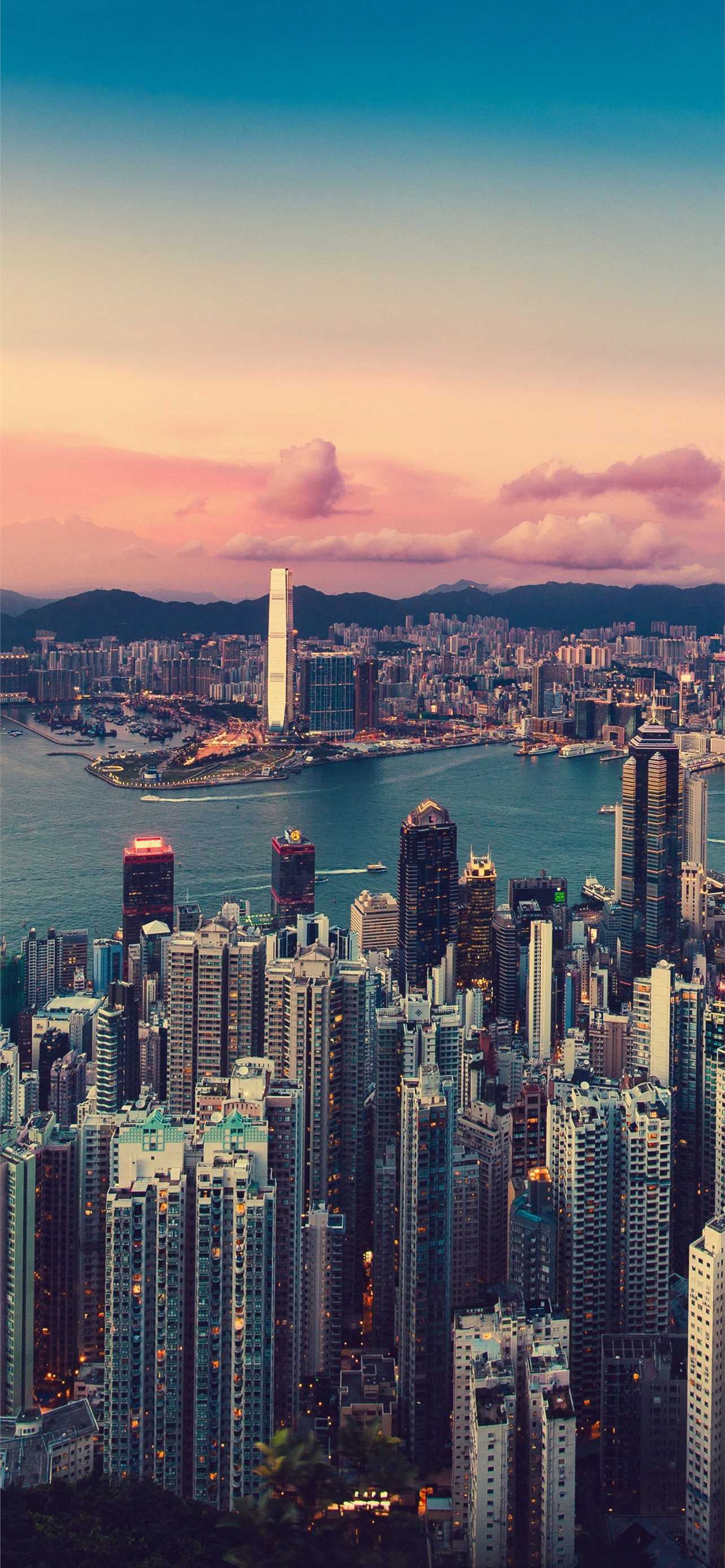 Hong Kong 8K Resolution HD City 4K Images Photos a... iPhone wallpaper 