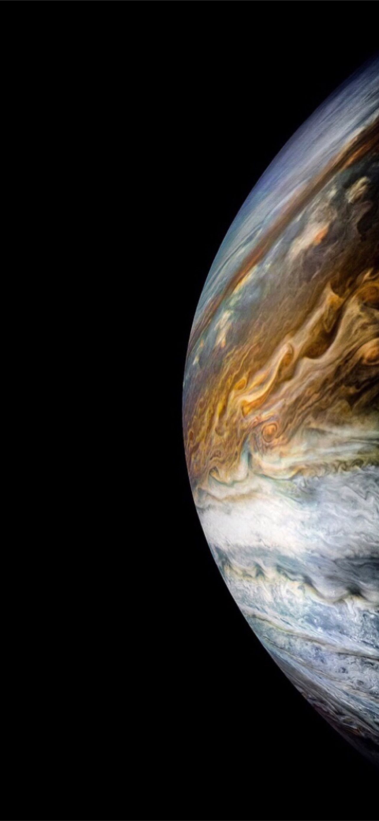Wallpaper Jupiter from Junos seventh  The Planetary Society