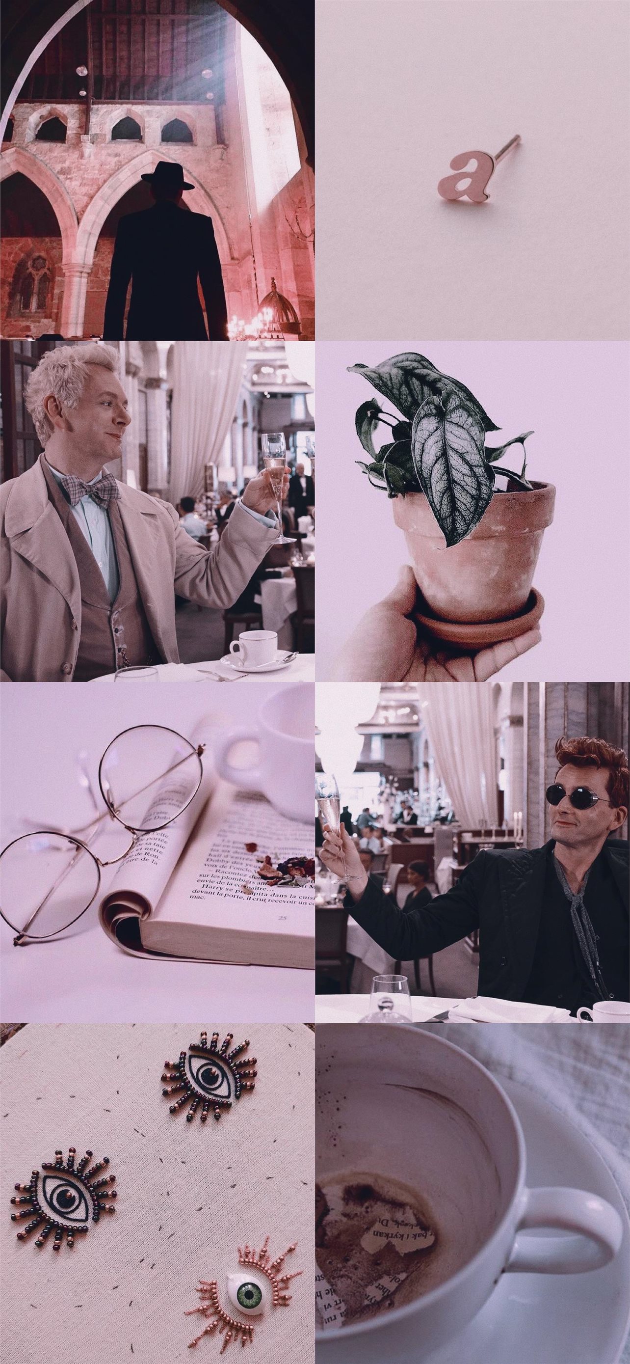 Wallpaper Your Life With This Roundup of GOOD OMENS Art
