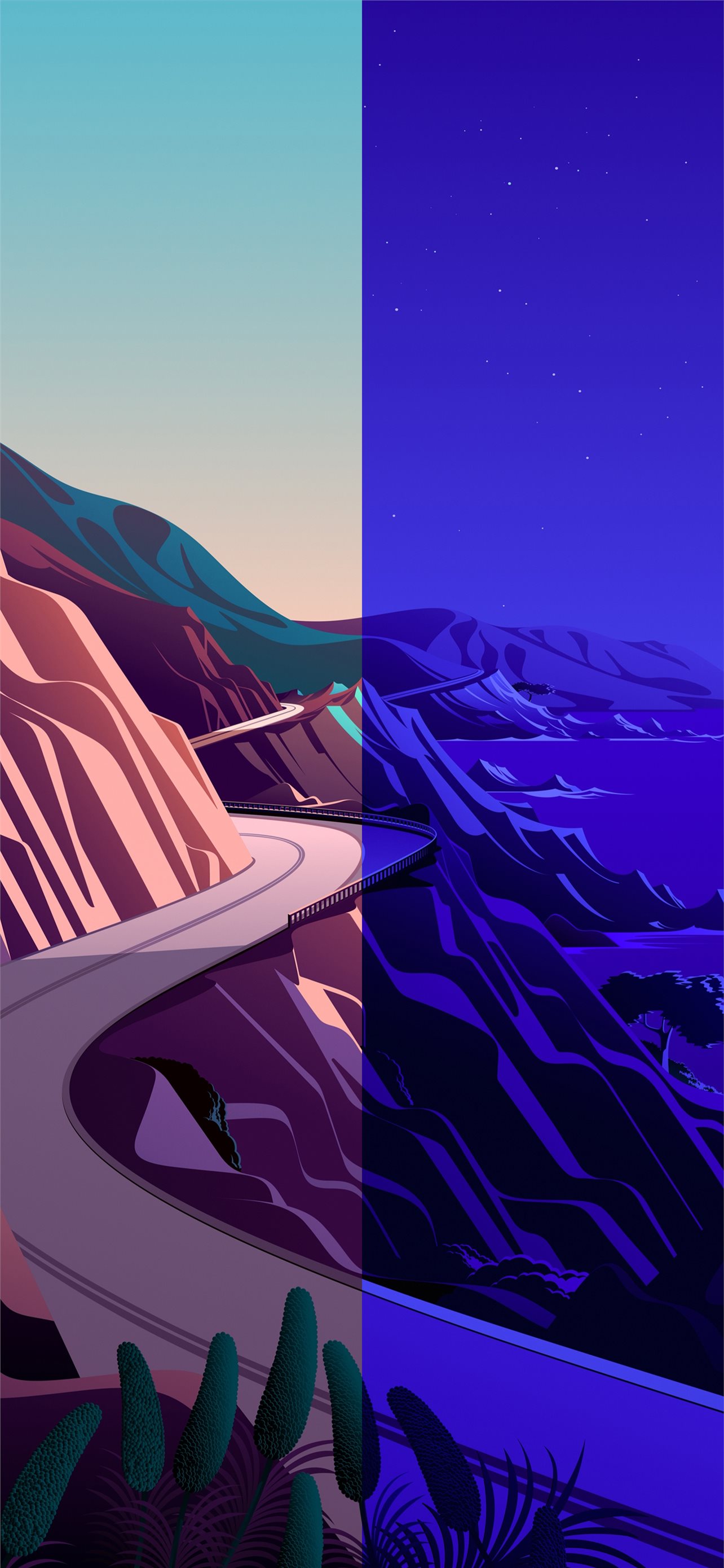 Breathtaking Mountain Cliff Scenery for iPhone