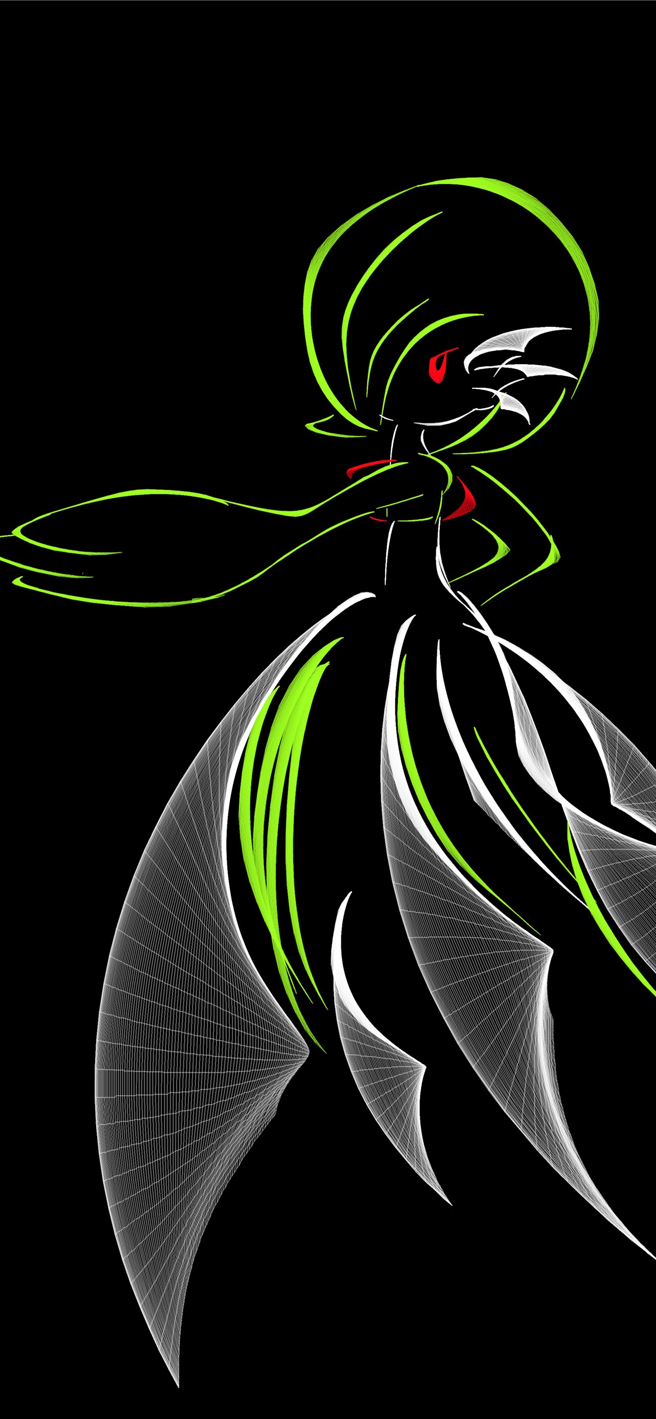 Download A mysterious and elegant Gardevoir posed gracefully in the  shadows of the night Wallpaper  Wallpaperscom