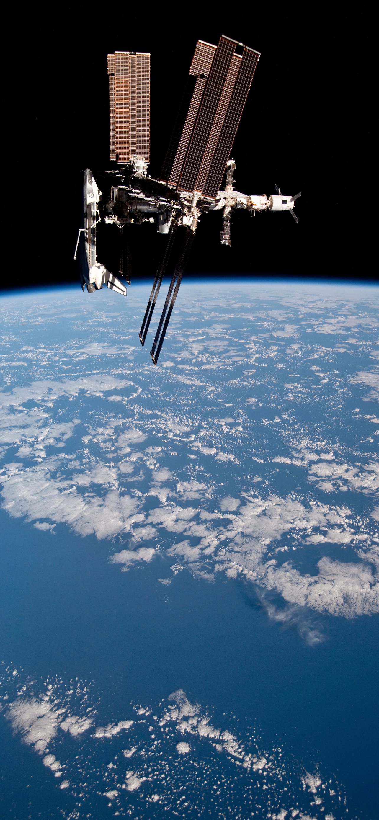space station iPhone wallpaper 