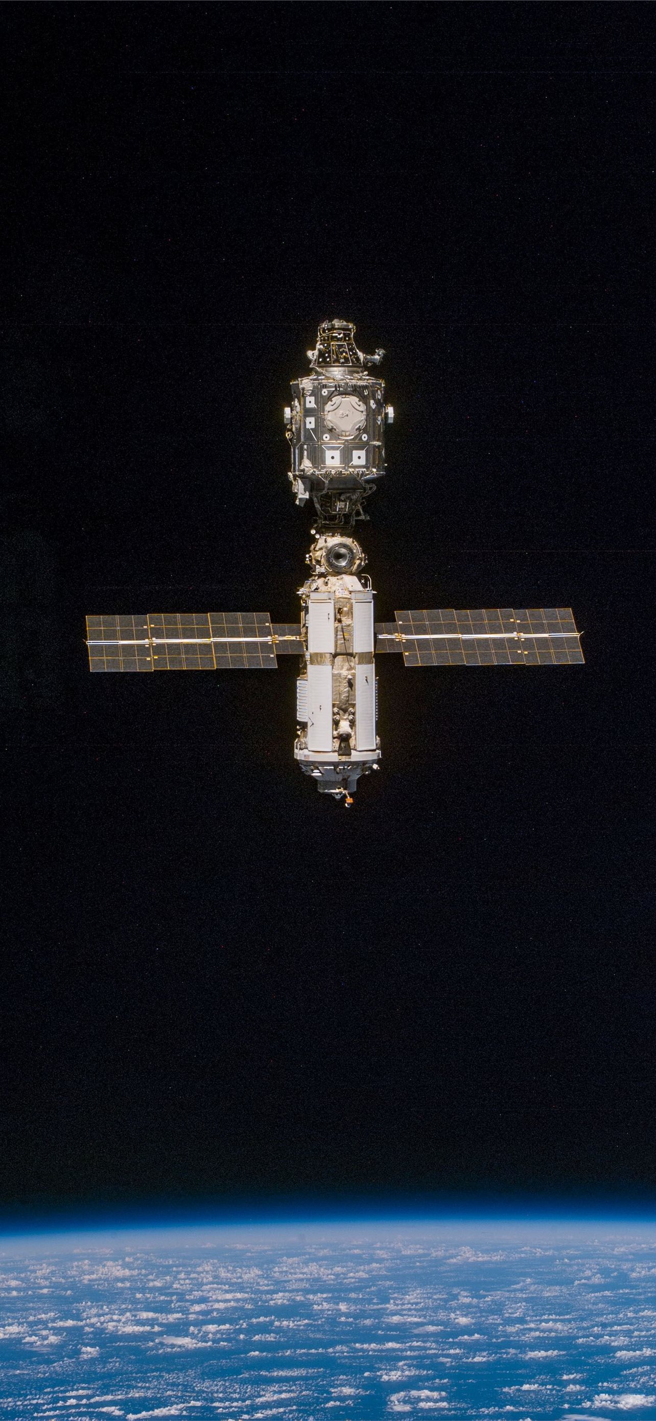 space station iPhone wallpaper 