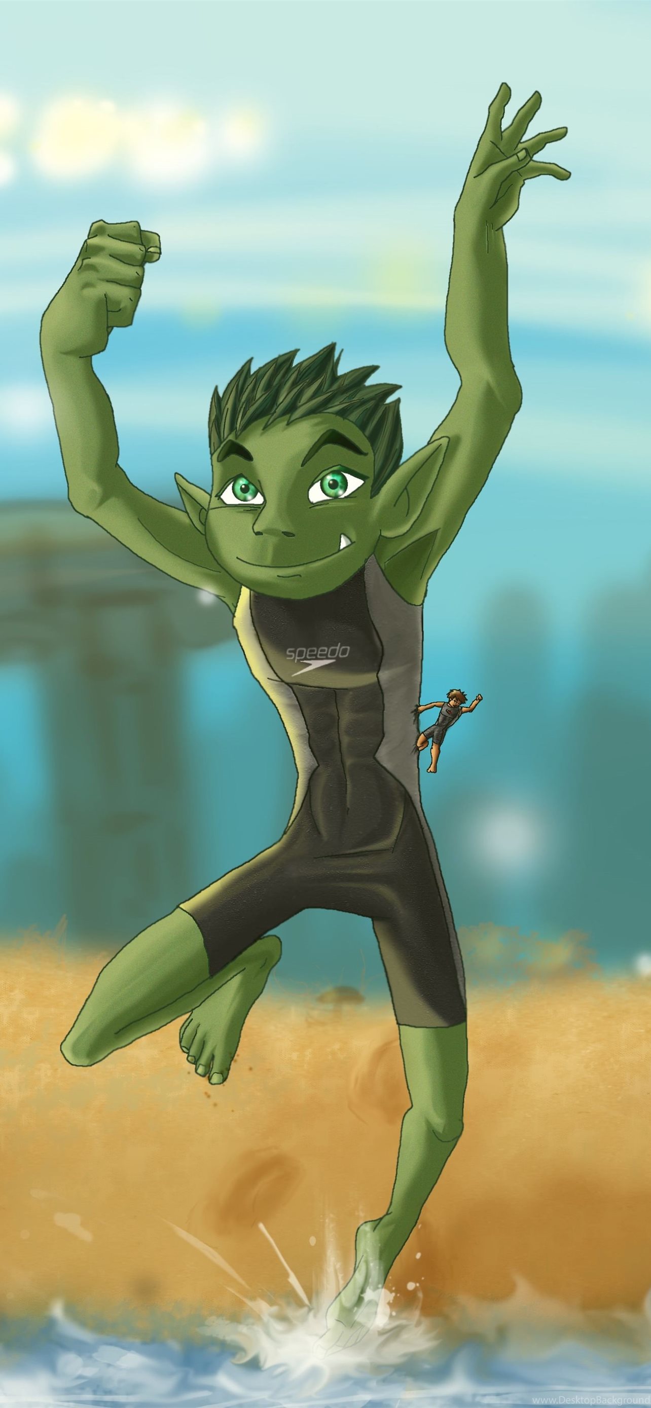 beast boy iPhone Wallpapers Free Download