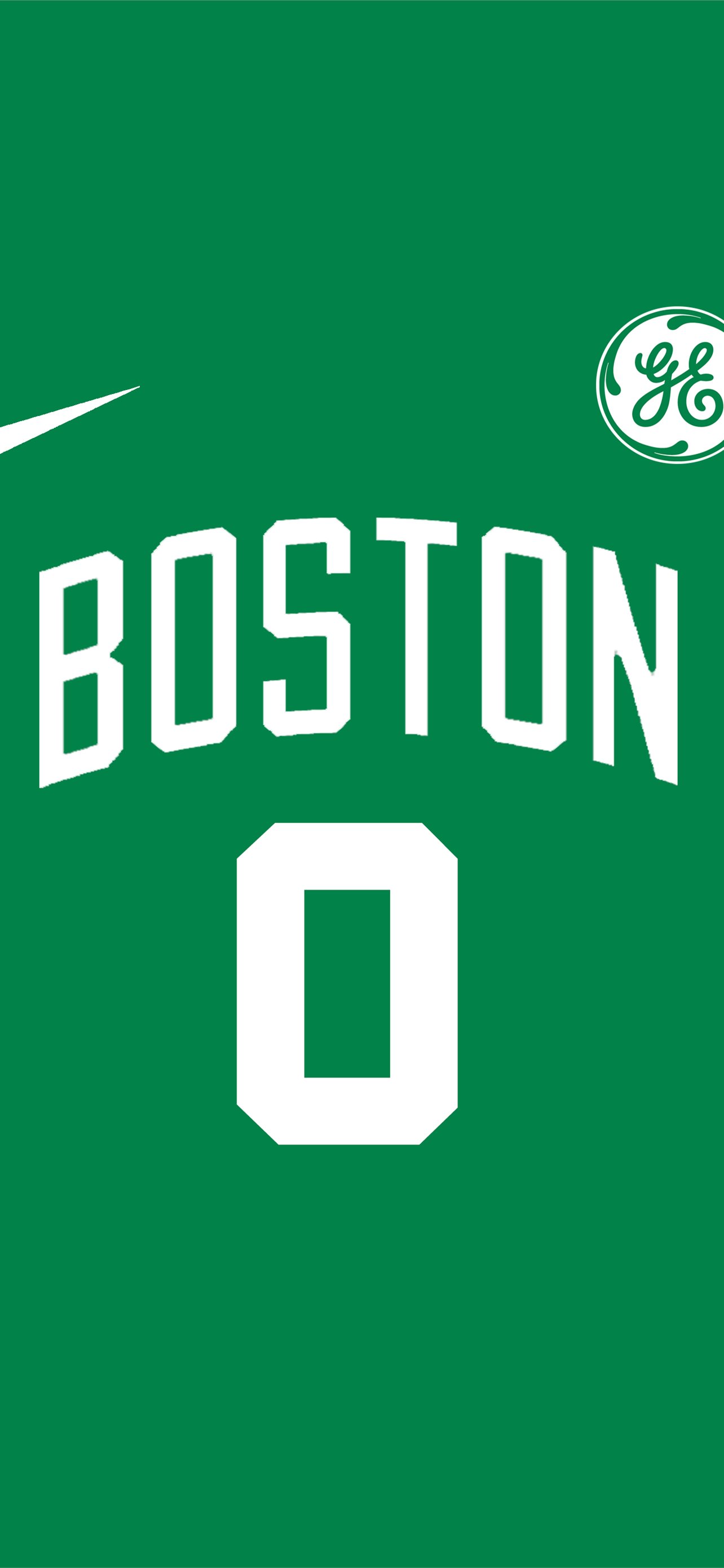 Boston Celtics Logo Art Greeting Card by William Ng