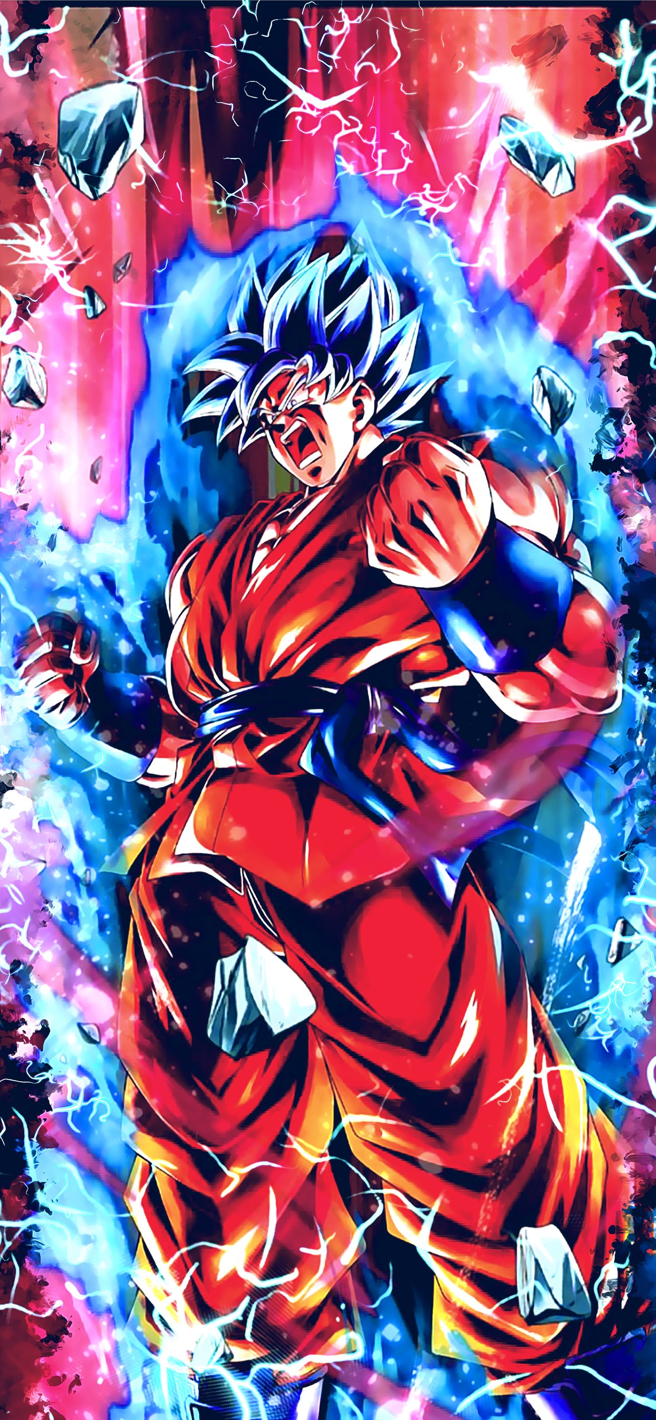 Goku SP BLU Kaioken  Dragon Ball Legends Wiki  Fandom