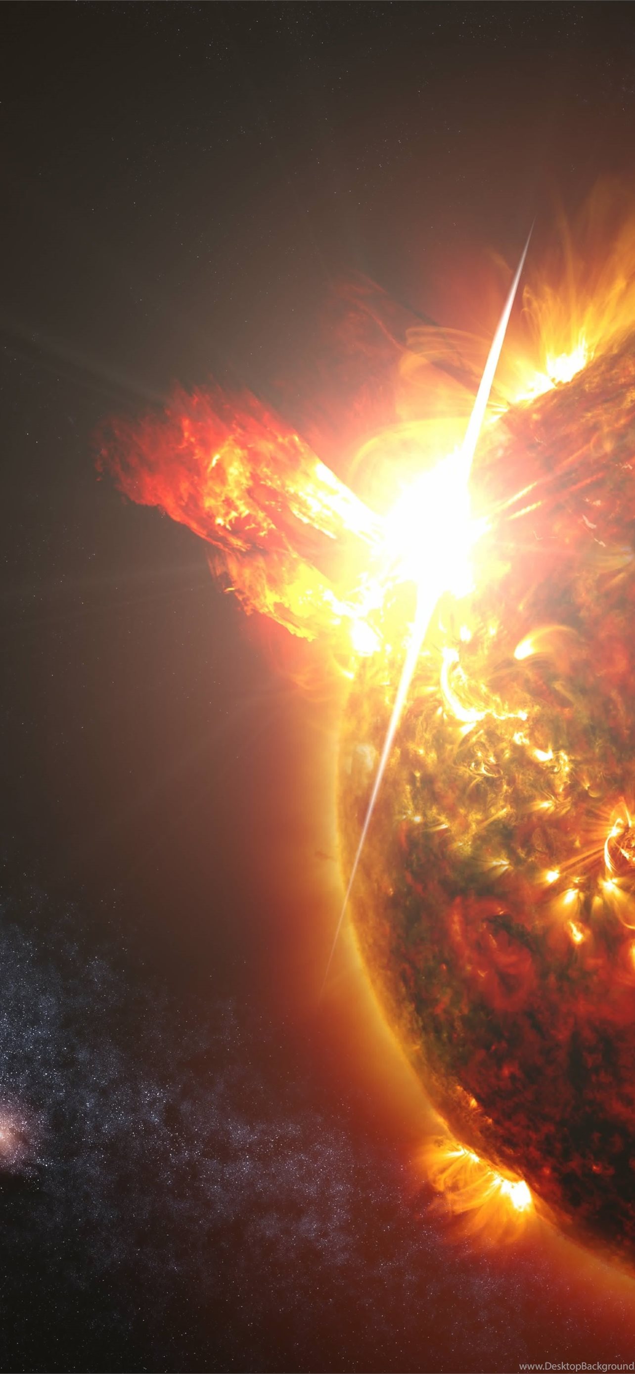 Sci Fi Sun Wallpaper