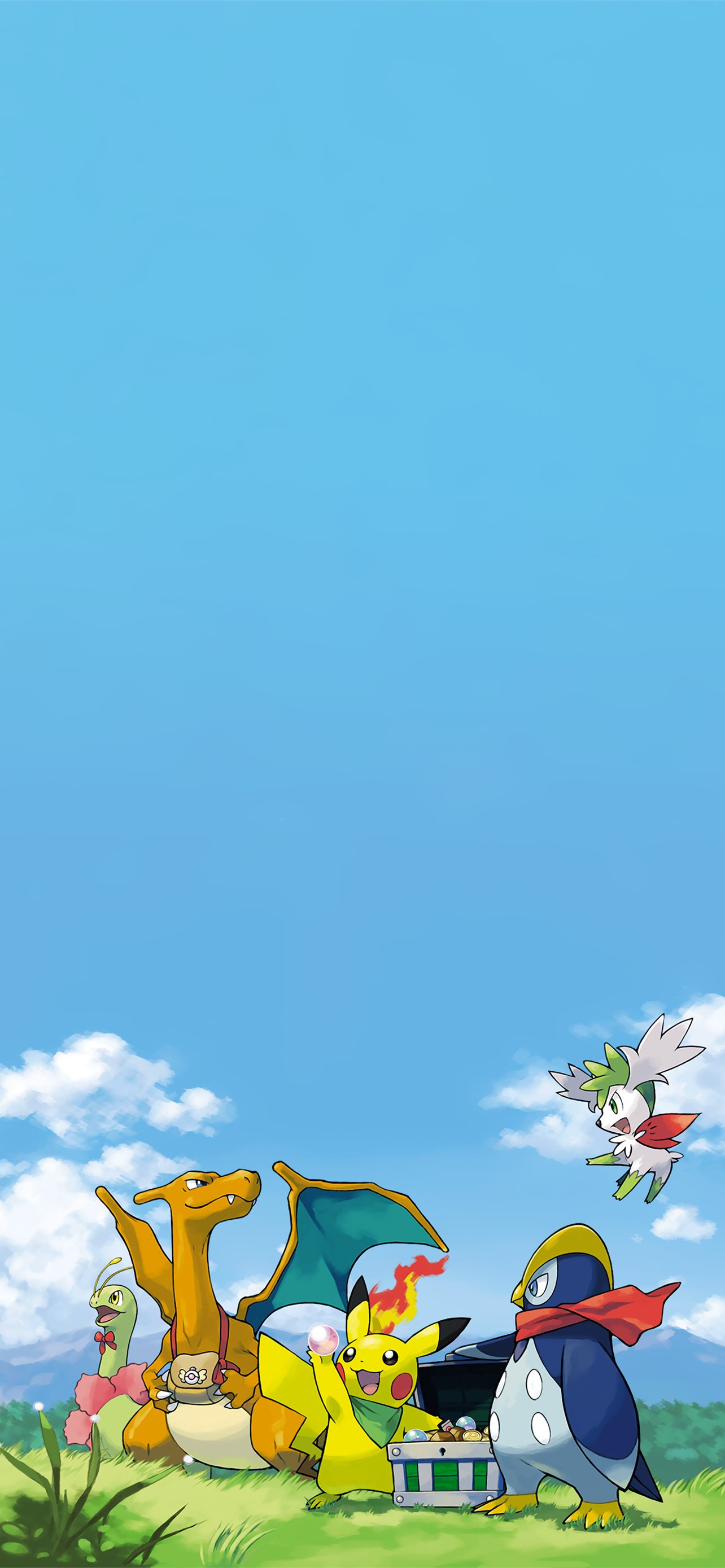 wallpaper pixel pokemon village APK per Android Download
