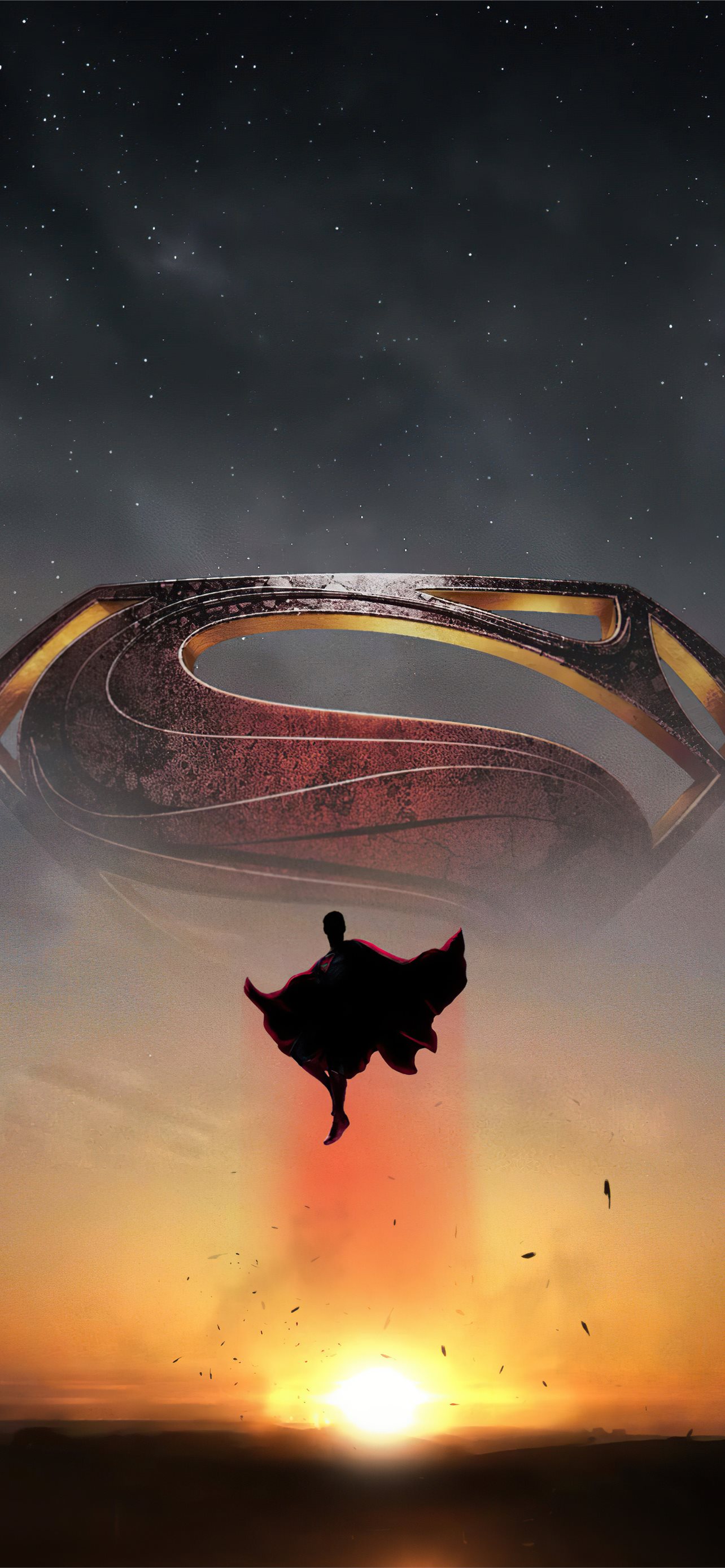 superman eternals poster iPhone wallpaper 