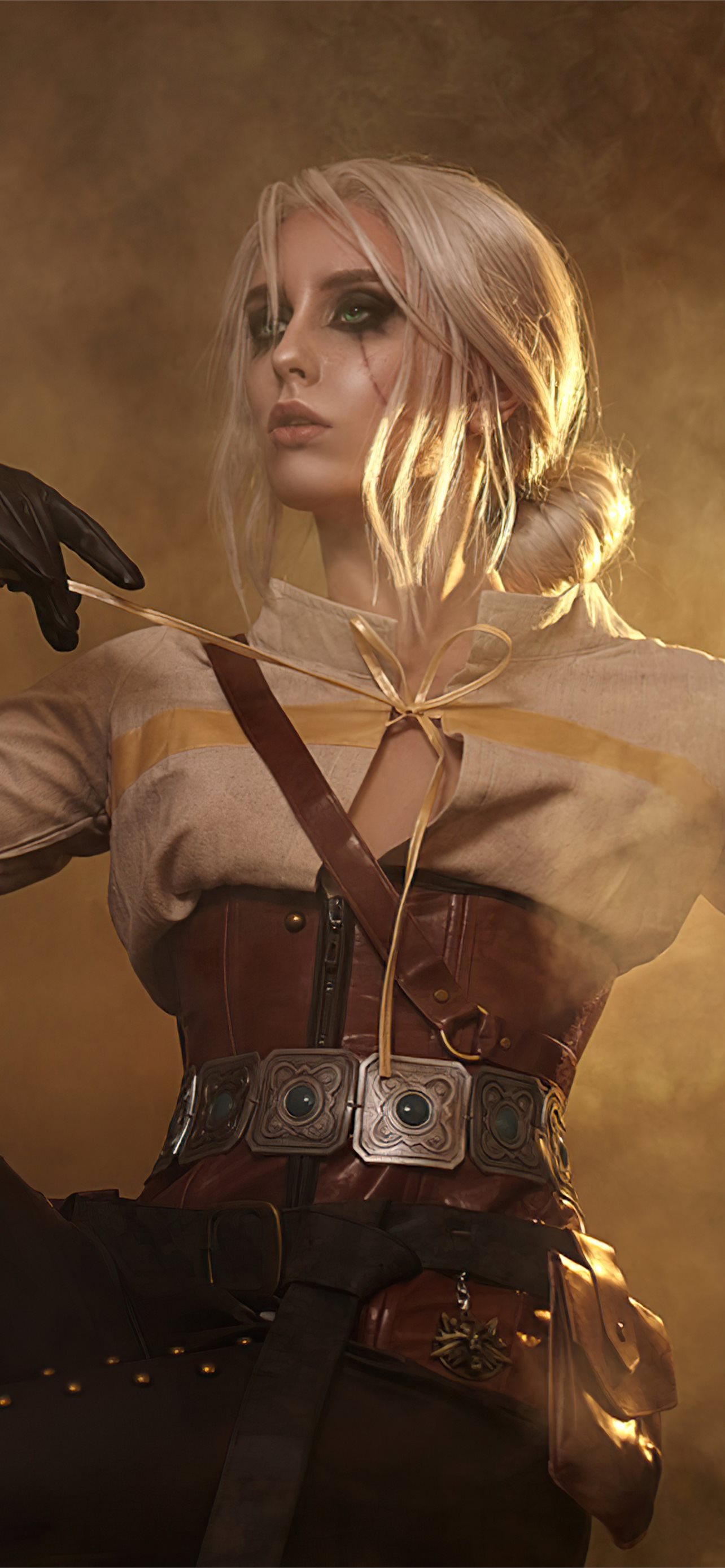 ciri witcher cosplay 5k iPhone Wallpapers Free Download