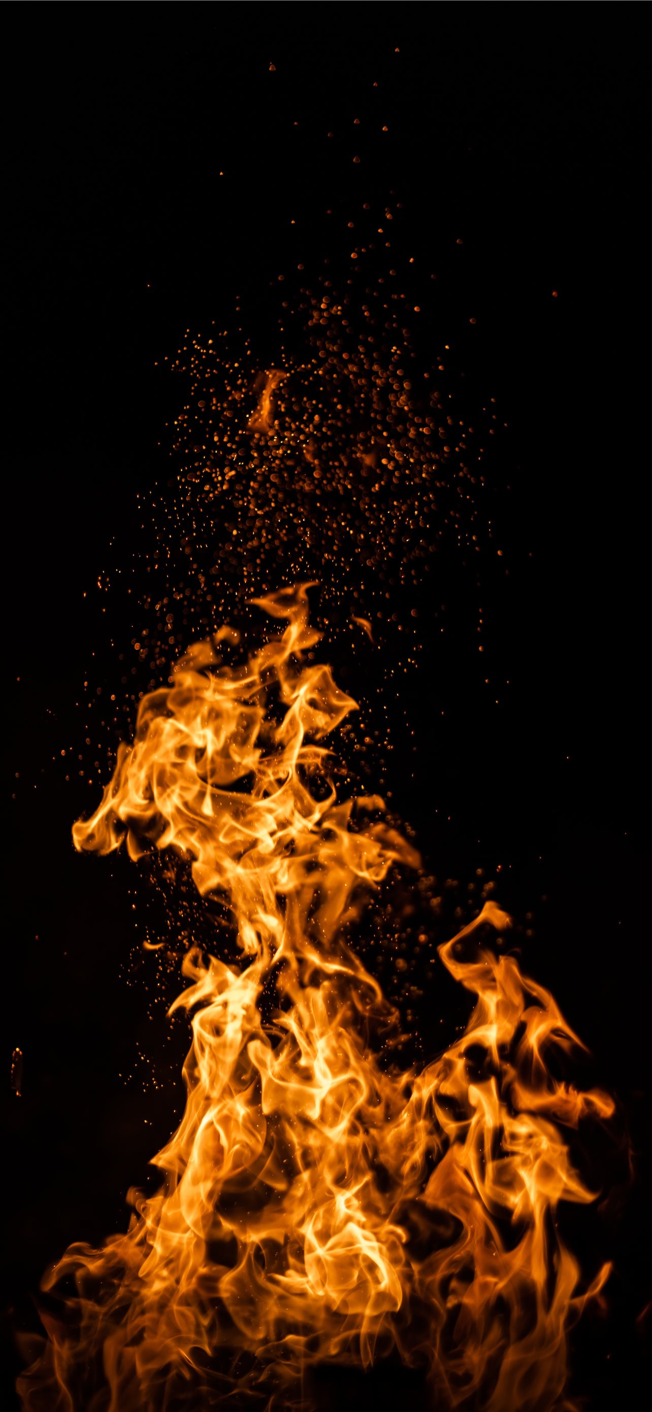 Download Brighten Up Your Phone With The iPhone Fire Wallpaper  Wallpapers com