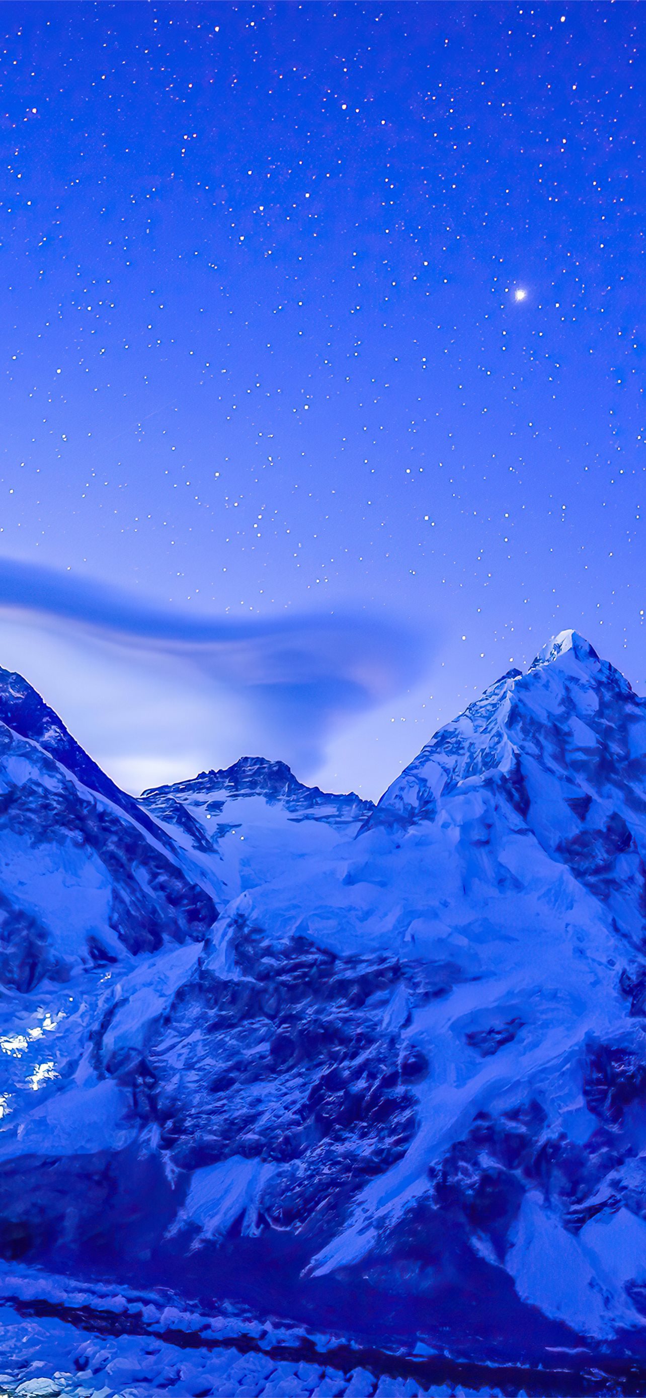 Base Camp Lights Mount Everest 4k Iphone Wallpapers Free Download