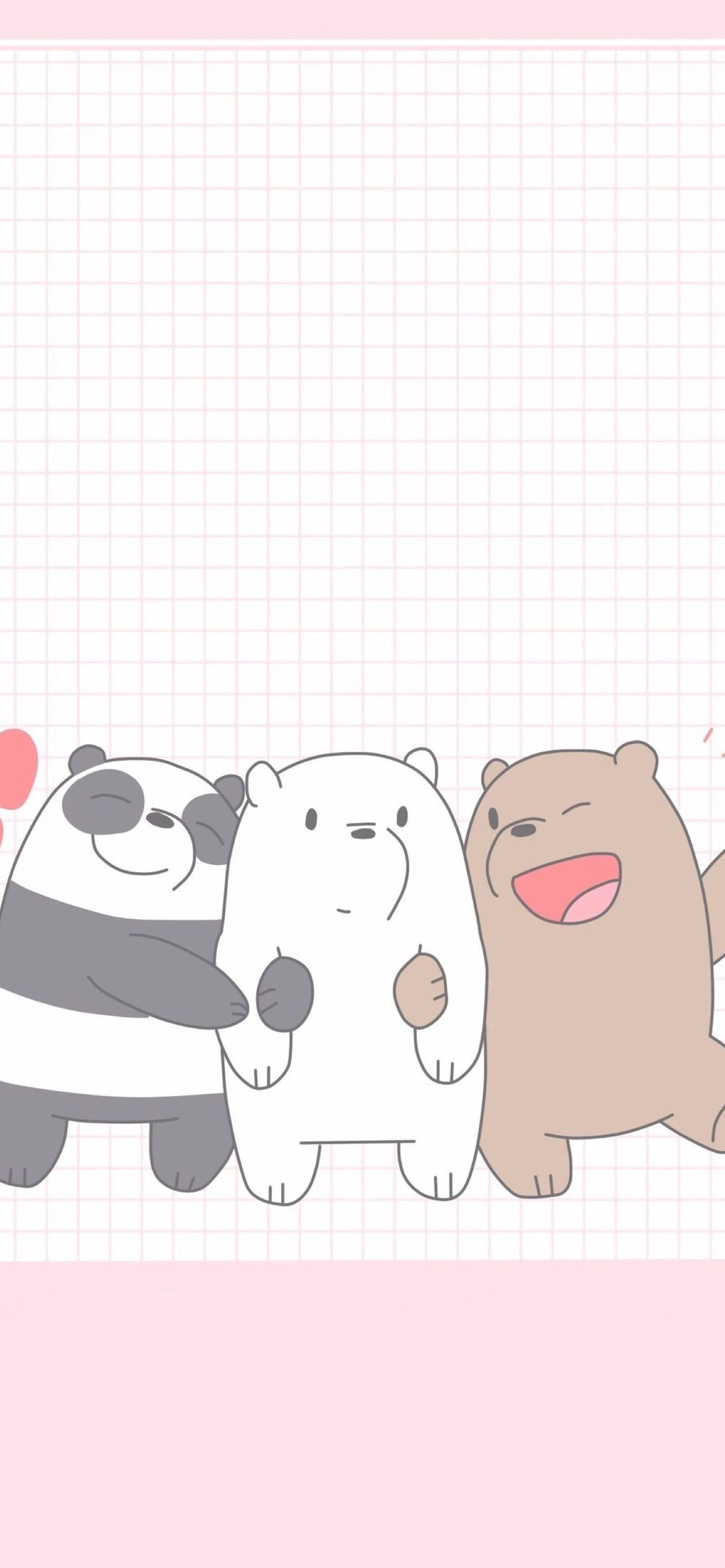 Disney We Bare Bears Cute Iphone Wallpapers Free Download