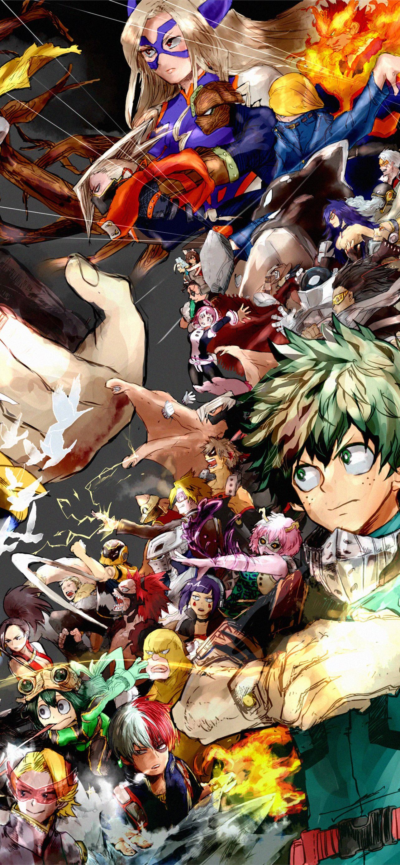 Boku No Hero Academia Iphone Wallpapers Free Download