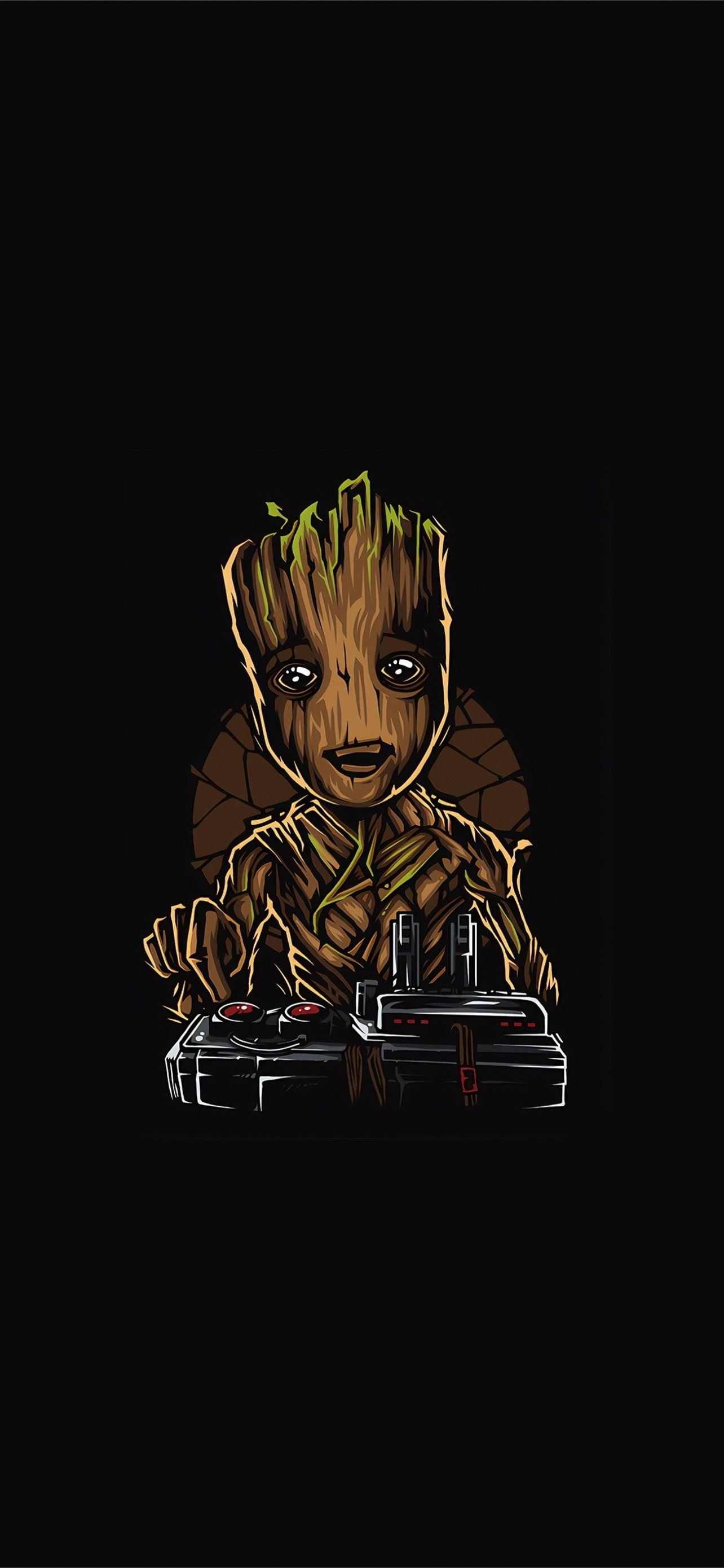 Cute Baby Groot Guardian Art Samsung Galaxy S8 Sam Iphone Wallpapers Free Download