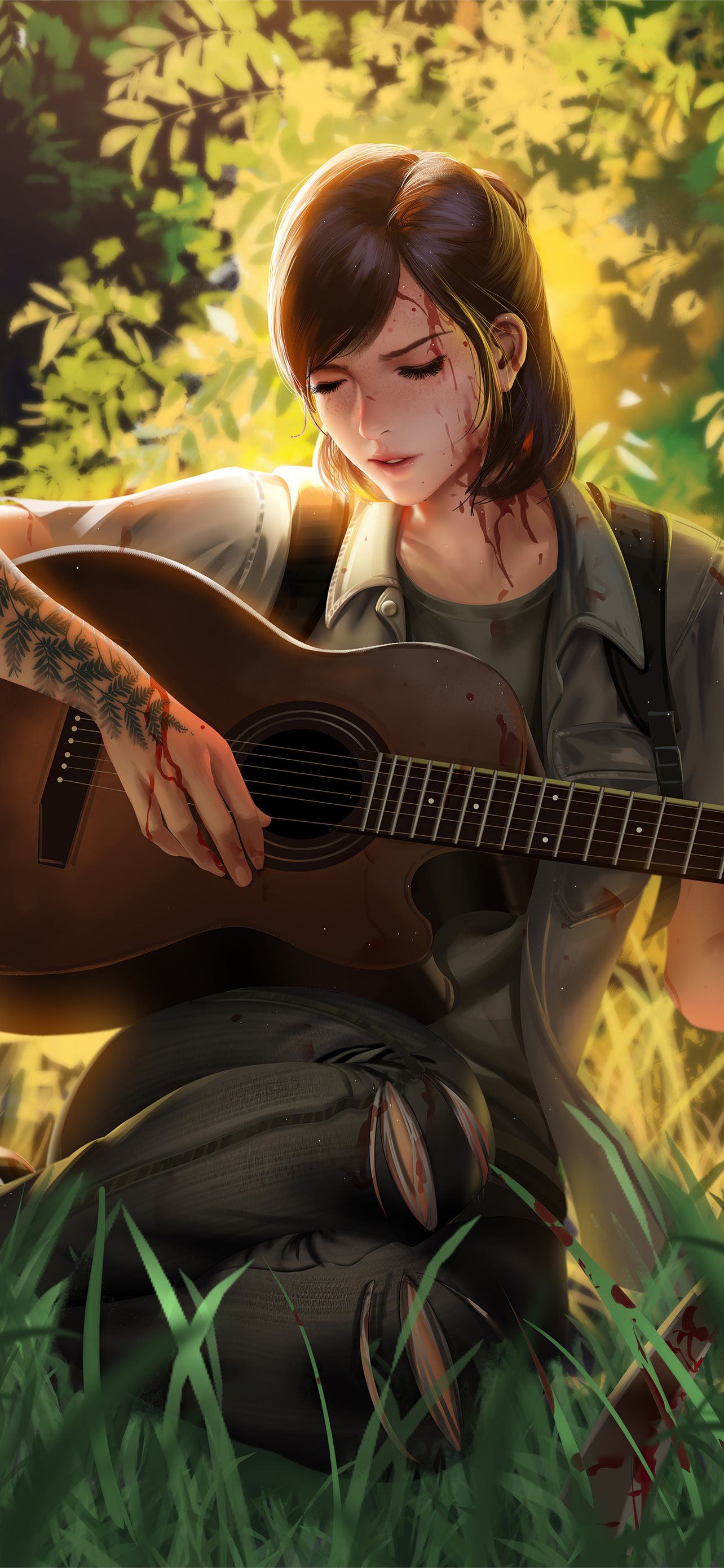 Ellie The Last Of Us Artwork 4k Samsung Galaxy Not Iphone Wallpapers Free Download