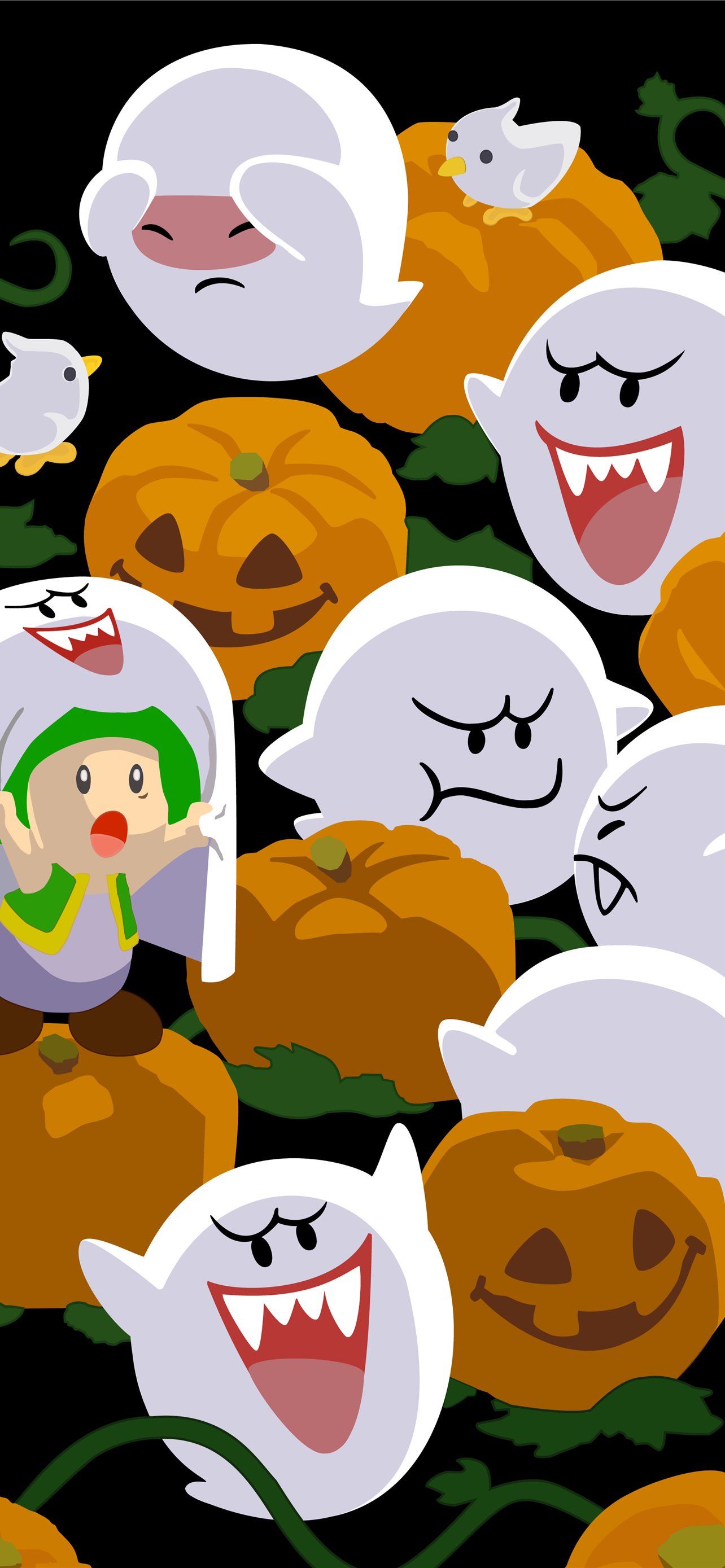 Halloween From Nintendo Japan Nintendoswitch Iphone Wallpapers Free Download