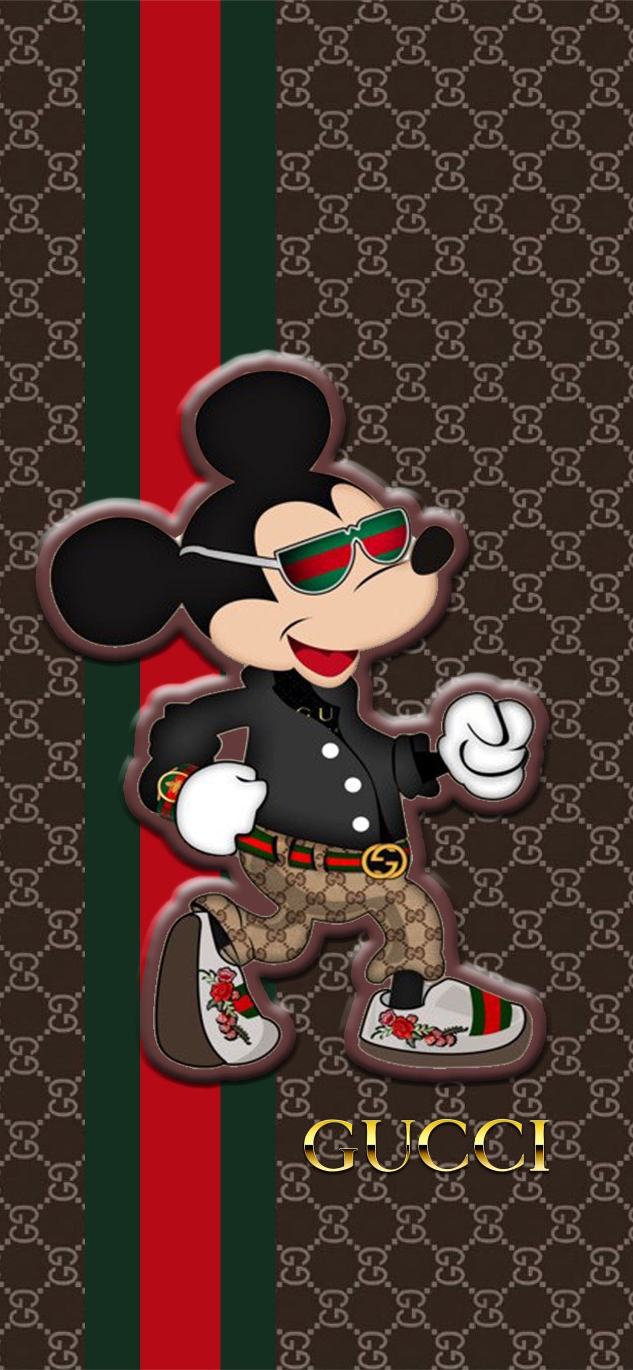 Gucci Mickey Mouse Top Free Gucci Mickey Mouse Bac Iphone Wallpapers Free Download