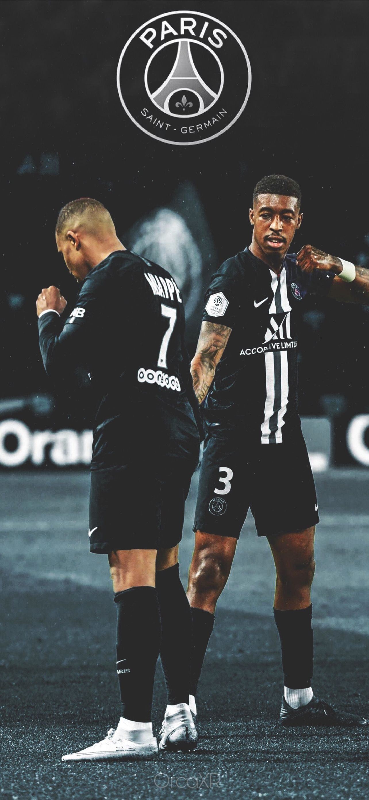 Kylian Mbappe Presnel Kimpembe Iphone Wallpapers Free Download