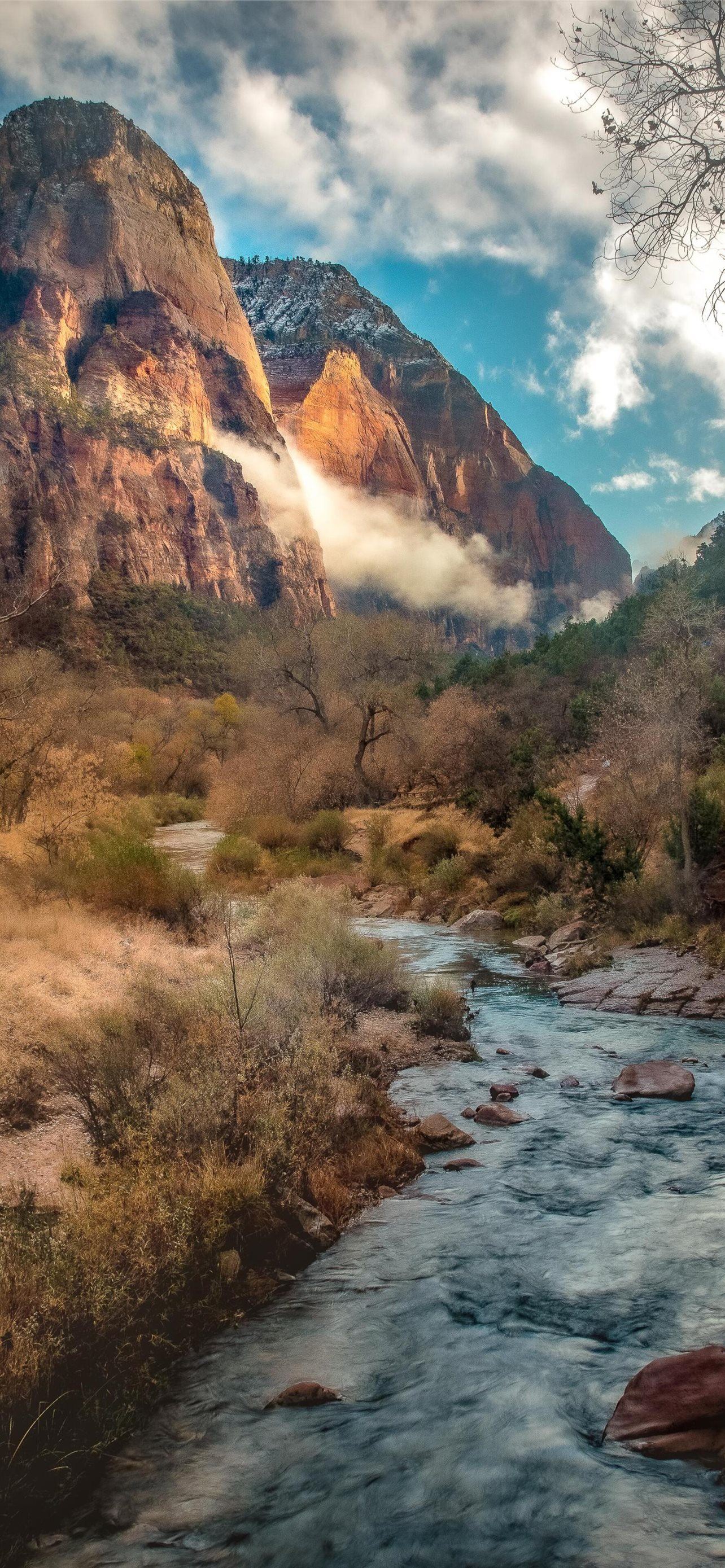 Zion National Park Sony Xperia X Xz Z5 Premium Hd Iphone Wallpapers Free Download