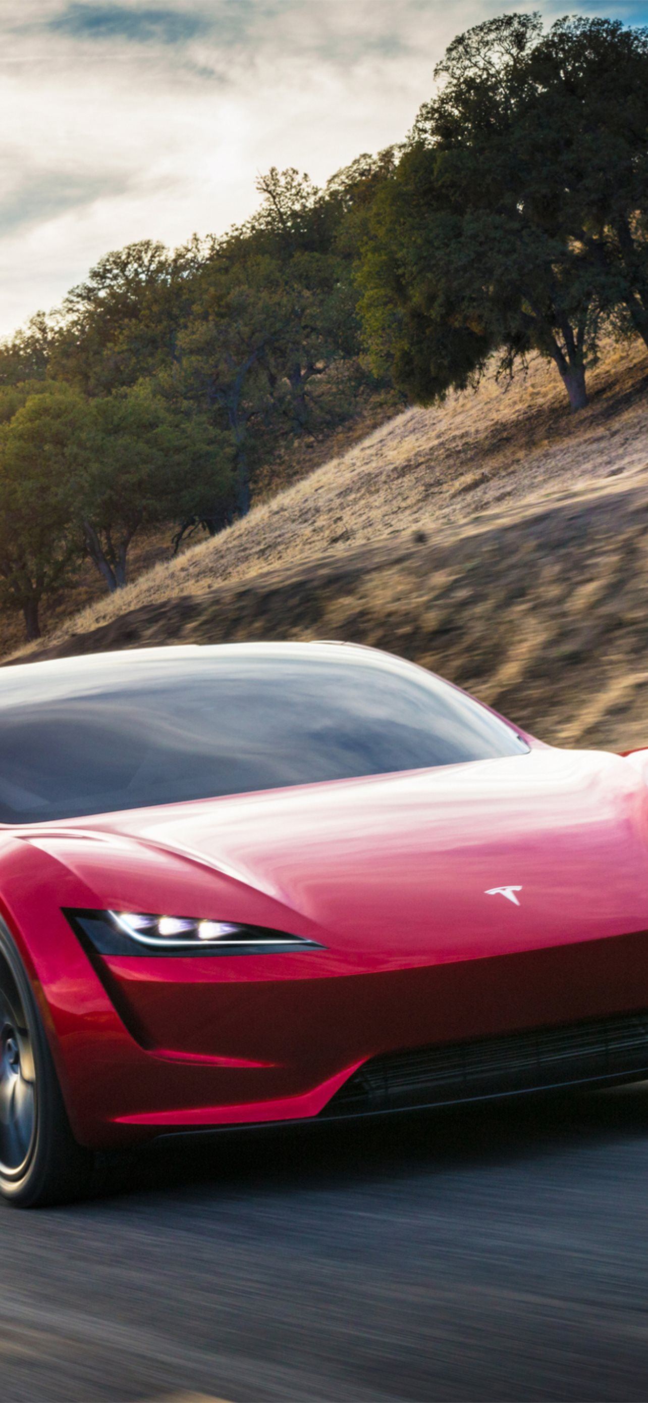 Tesla Roadster Iphone Wallpapers Free Download