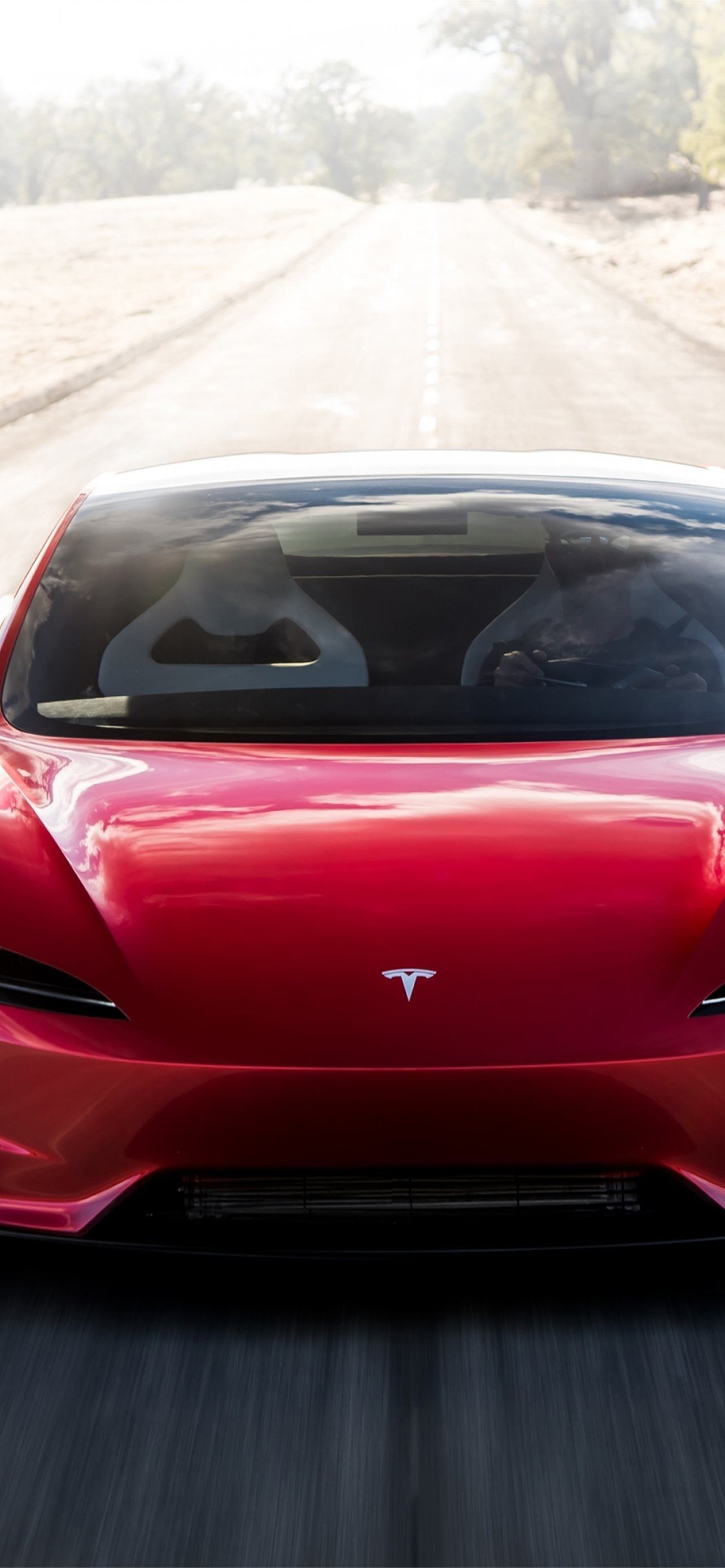 Tesla Roadster Iphone Wallpapers Free Download