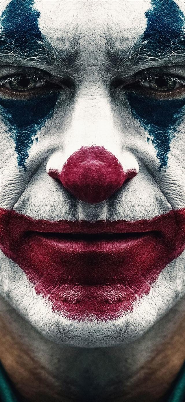 joker 2019 joaquin phoenix clown iPhone 12 wallpaper 