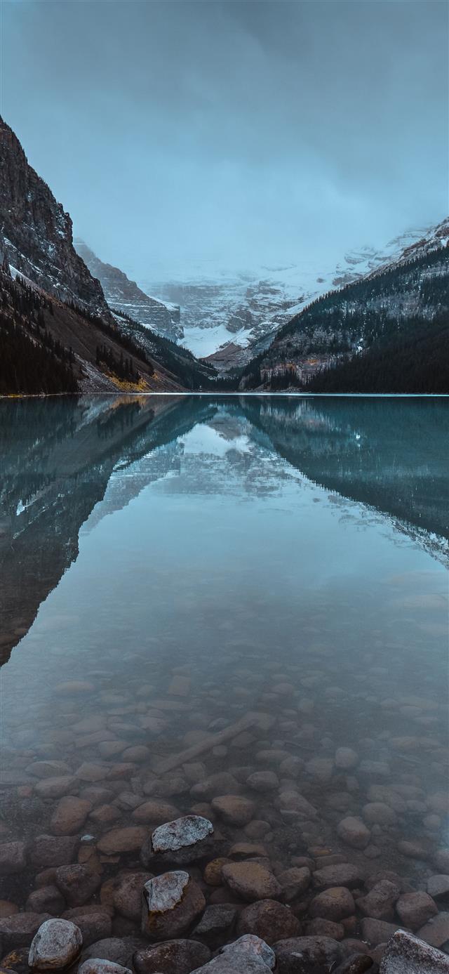 calm body of water iPhone 12 wallpaper 