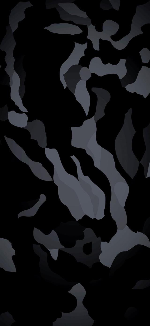 Black Pattern Military camouflage Camouflage Desig... iPhone 12 wallpaper 