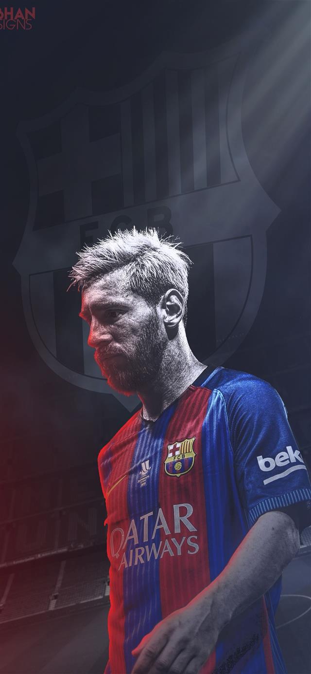Unique Lionel Messi Barcelona iPhone 12 wallpaper 