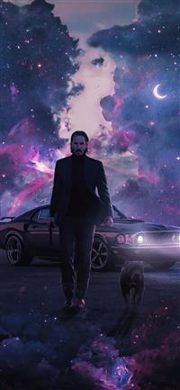 john wick dog 4k 2020 wallpaper