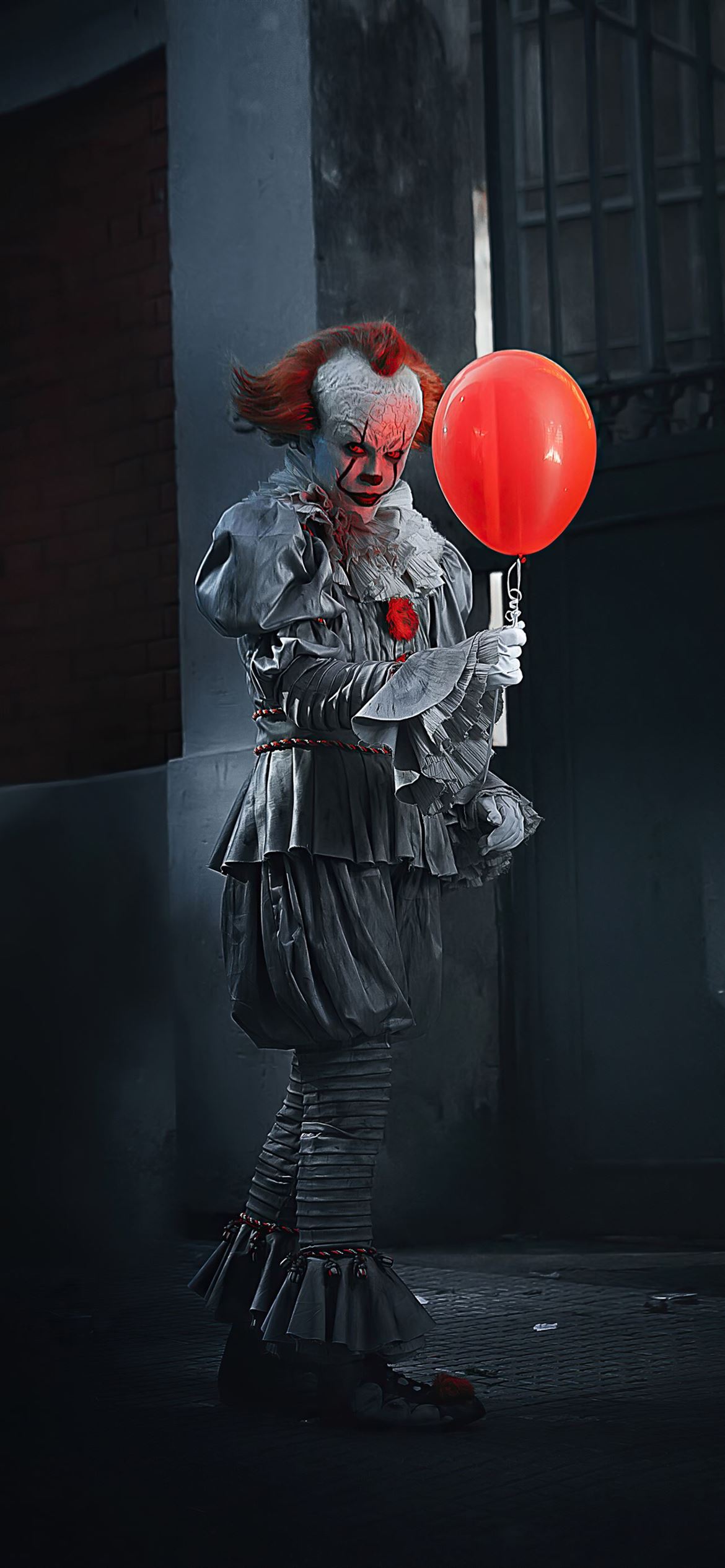 pennywise ballons iPhone X Wallpapers Free Download