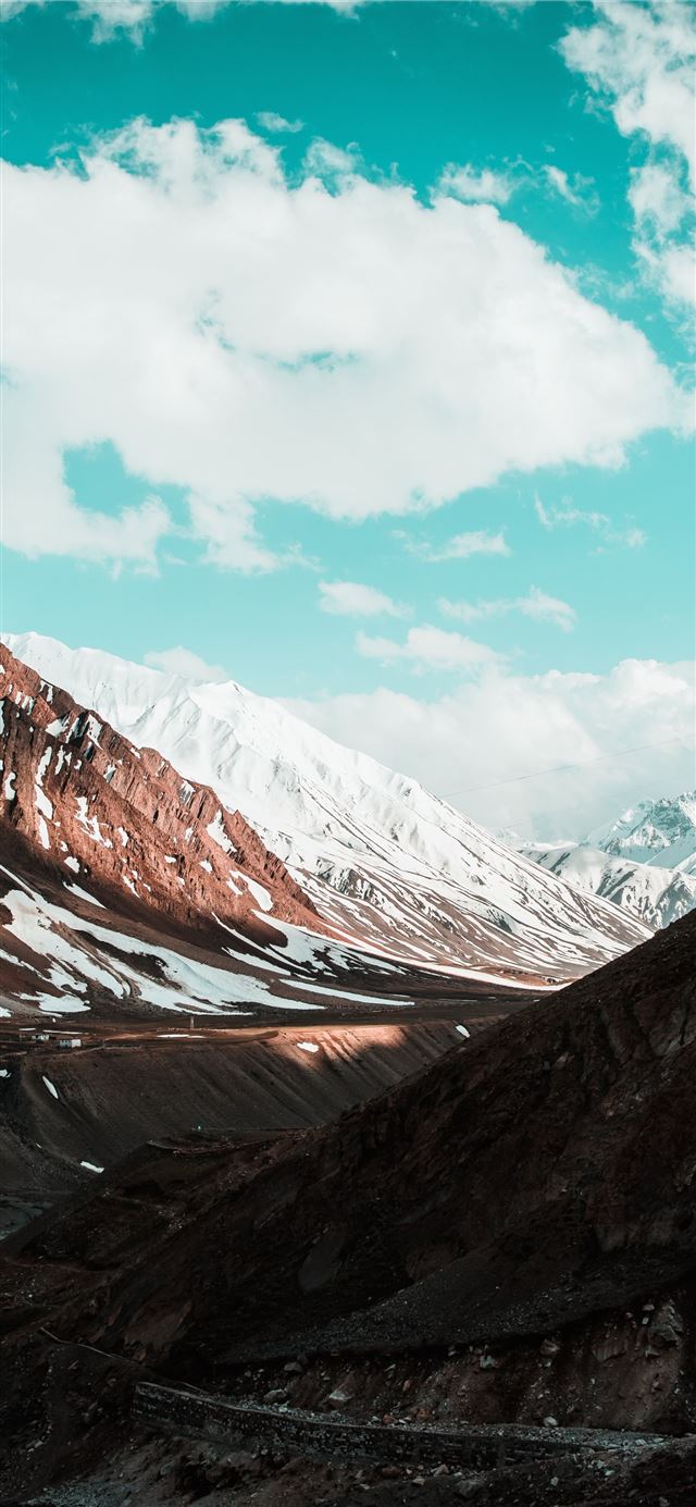 brown and white mountain iPhone 12 wallpaper 