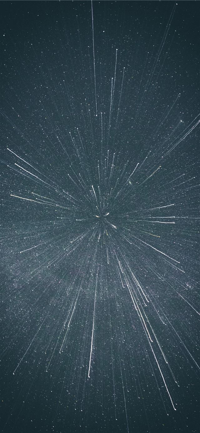 timelapse photography of warped lines iPhone 12 wallpaper 