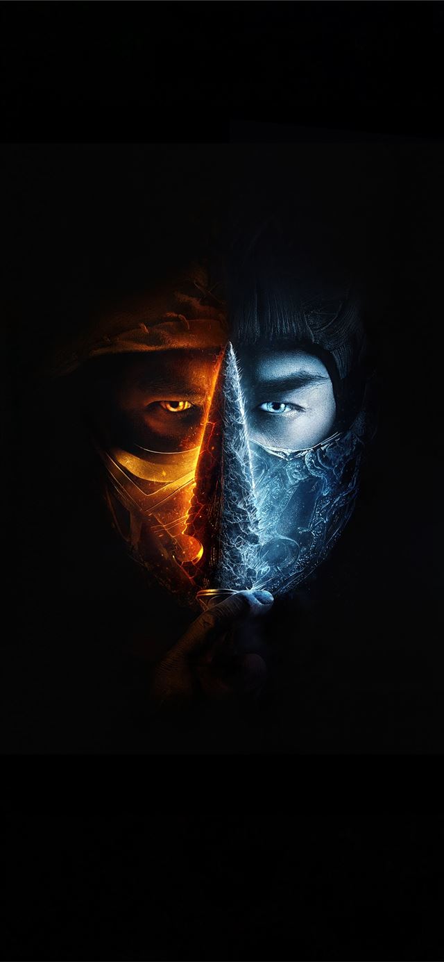 1170x2532 mortal kombat movie logo 4k -  iPhone 12 Wallpaper