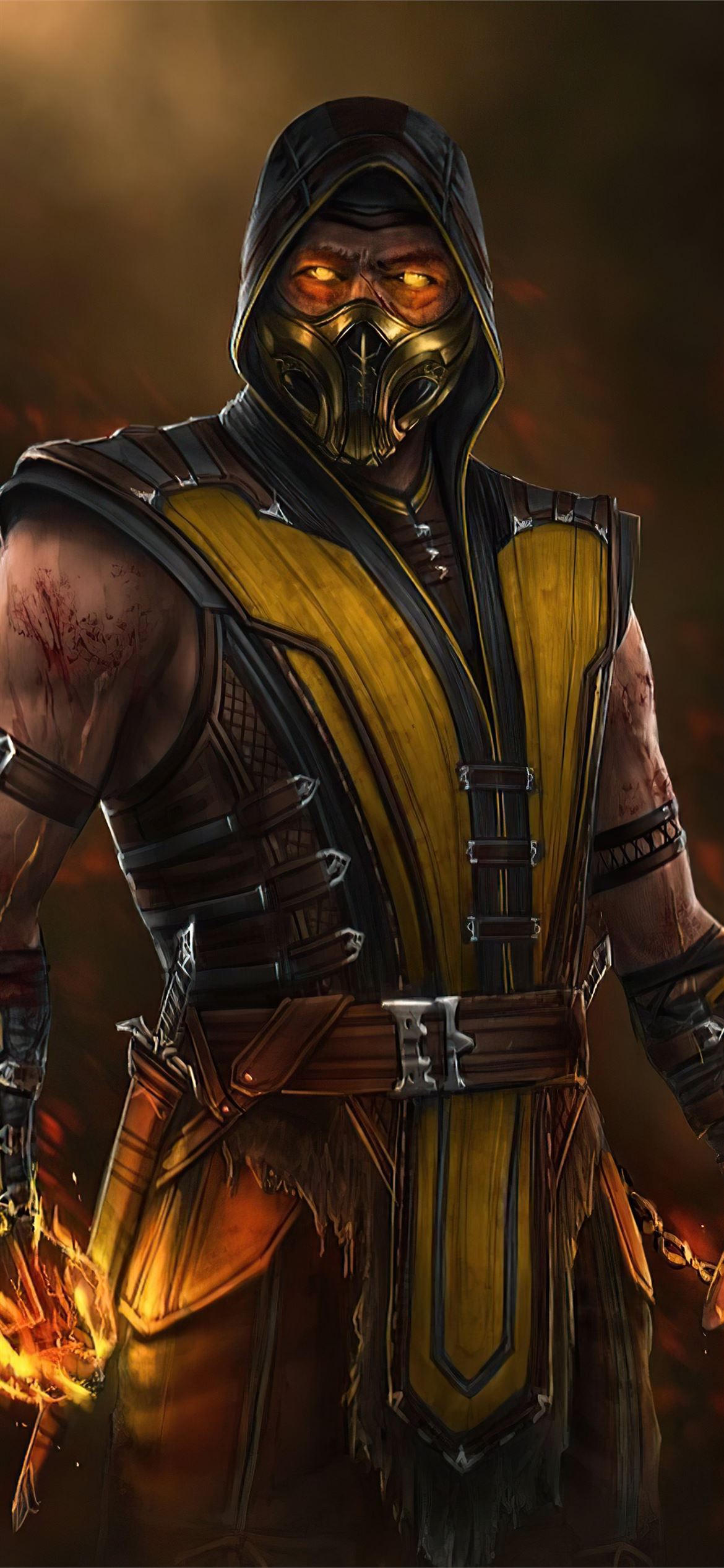 Mortal Kombat X Scorpion Sub-Zero Desktop Wallpaper NetherRealm Studios,  PNG, 500x500px, 4k Resolution, Mortal Kombat