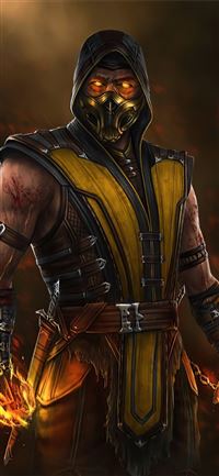 hiroyuki sanada as scorpion from mortalkombat movi... wallpaper