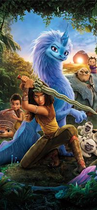 raya and the last dragon movie 5k wallpaper