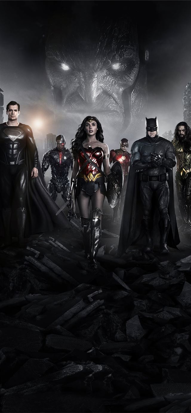 justice league zack synders cut full team 8k iPhone 12 wallpaper 