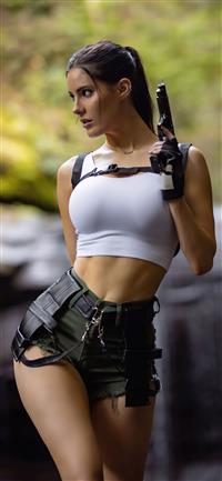 erin olash tomb raider cosplay wallpaper