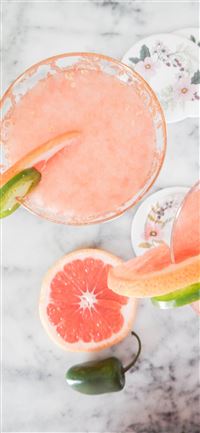two pomelo juices wallpaper