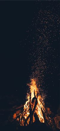 bonfire wallpaper