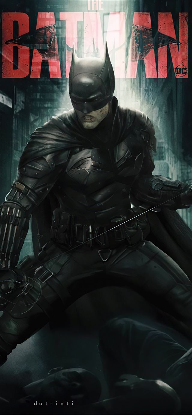 the batman 2022 poster iPhone 12 wallpaper 