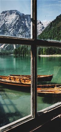 Best Lago di braies iPhone 12 HD Wallpapers - iLikeWallpaper