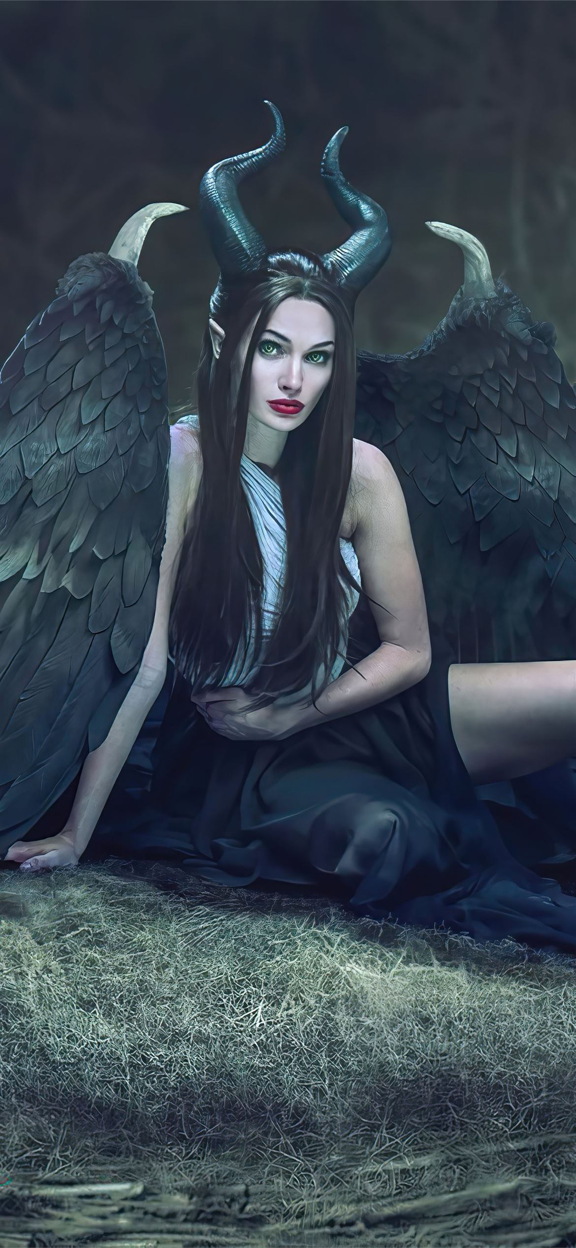 Trang phục váy cosplay halloween Maleficent angelina jolie độc đáo cho  trẻ em  Lazadavn