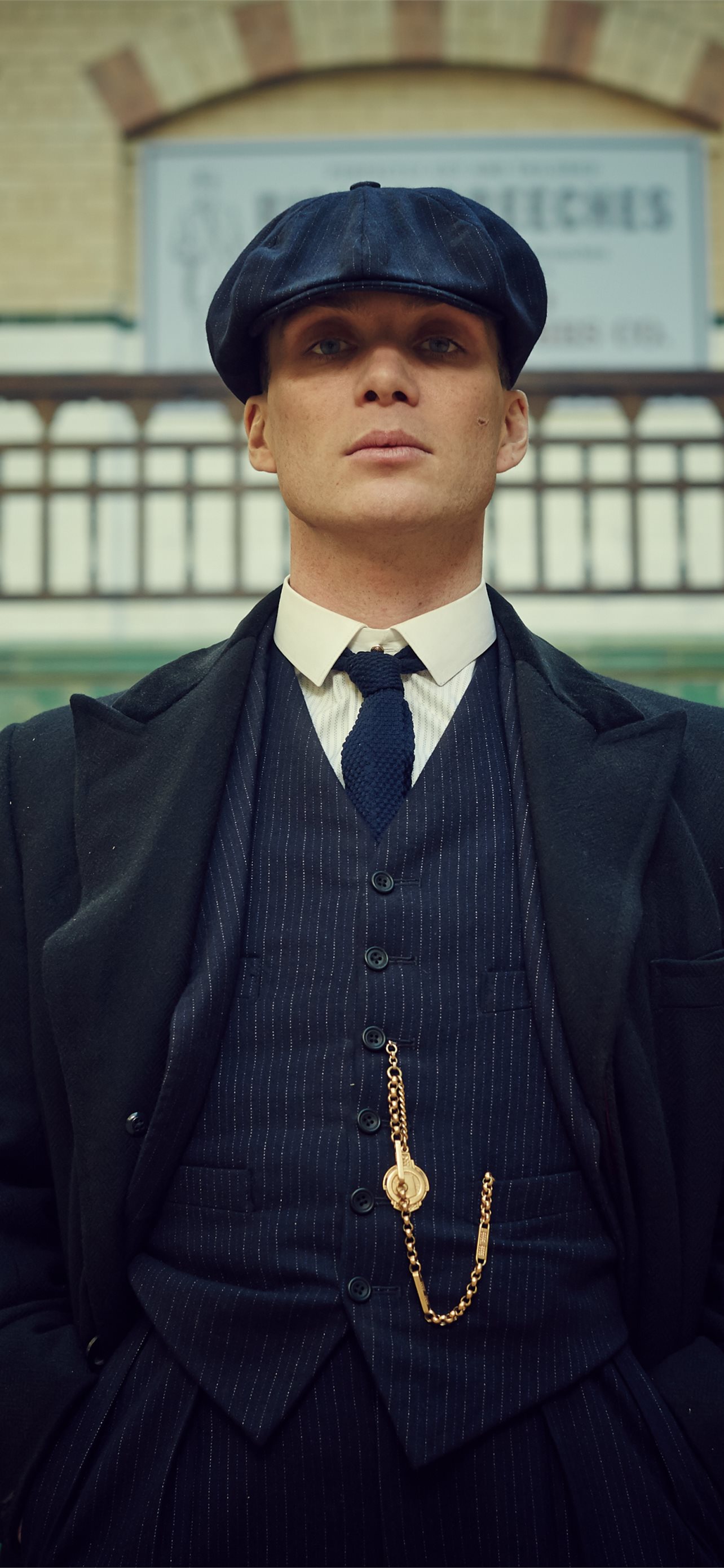 Download Handsome Tommy Shelby Peaky Blinders Wallpaper  Wallpaperscom