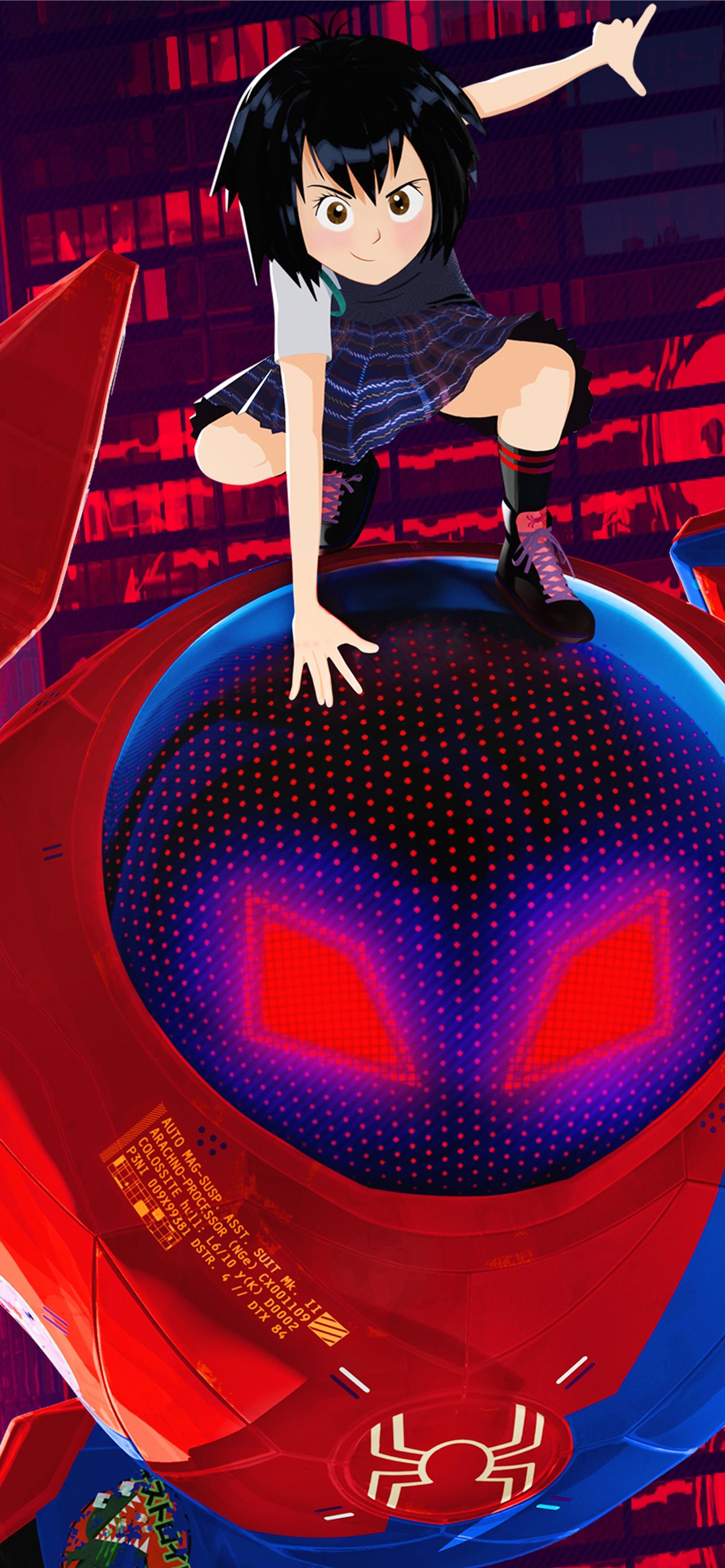 Peni Parker And SP Dr In Spider Man Into The Spide... iPhone Wallpapers  Free Download